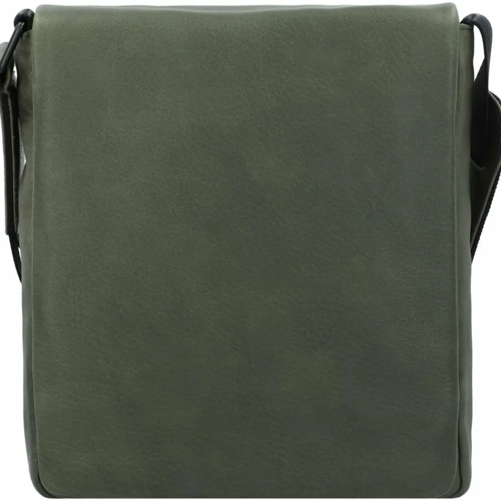 Leonhard Heyden Umhängetaschen<Den Haag Umhängetasche Leder 23 cm oliv