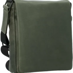 Leonhard Heyden Umhängetaschen<Den Haag Umhängetasche Leder 23 cm oliv