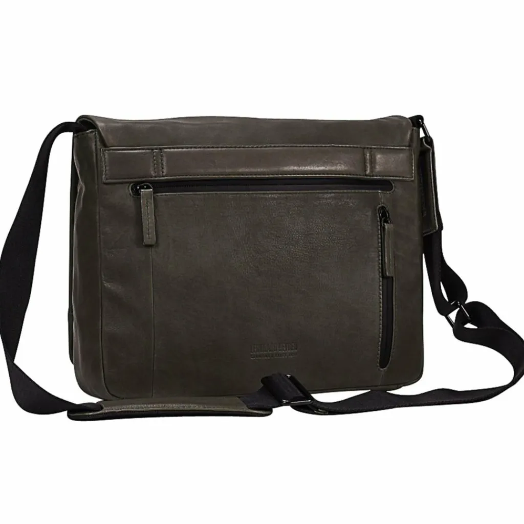 Leonhard Heyden Messenger Bags<Den Haag Messenger Leder 31 cm oliv