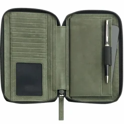 Leonhard Heyden Handytaschen<Den Haag Handytasche Leder 11 cm oliv