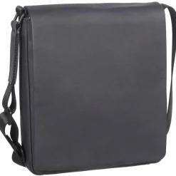 Sale Leonhard Heyden Den Haag Umhängetasche Leder 23 cm grau