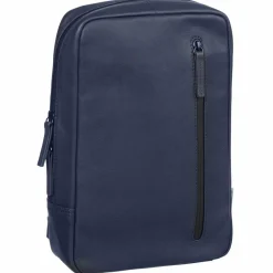 Clearance Leonhard Heyden Den Haag Umhängetasche Leder 20 cm blau