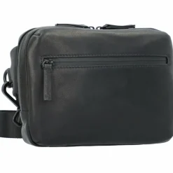 New Leonhard Heyden Den Haag Gürteltasche Leder 22 cm schwarz