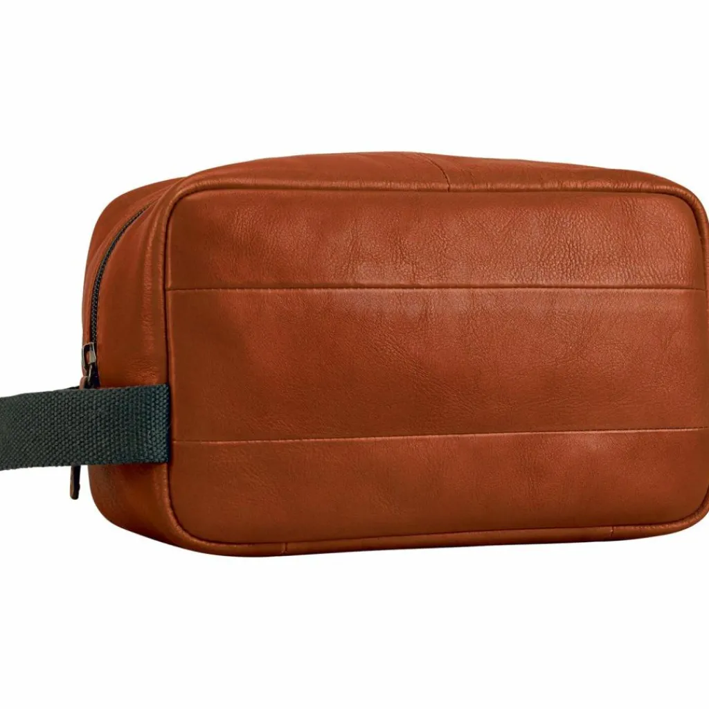 Leonhard Heyden Hamburg Kulturbeutel Leder 25.5 cm