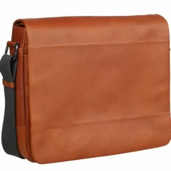 Leonhard Heyden Hamburg Messenger Leder 32 cm Laptopfach