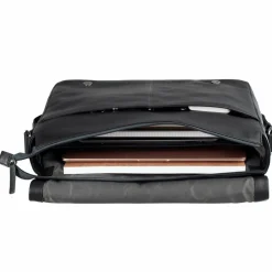 Leonhard Heyden Hamburg Messenger Leder 38 cm Laptopfach
