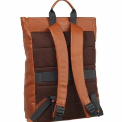 Leonhard Heyden Hamburg Rucksack Leder 46 cm Laptopfach