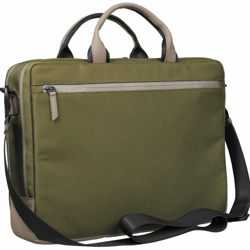 Leonhard Heyden Aktentaschen<Helsinki Aktentasche 42 cm Laptopfach oliv