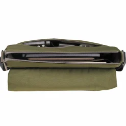 Discount Leonhard Heyden Helsinki Messenger 38 cm Laptopfach oliv