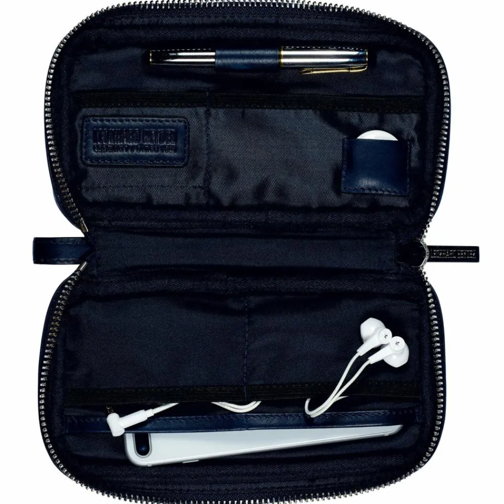 Discount Leonhard Heyden Montreal Herrentasche Leder 21.5 cm navy