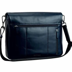 Leonhard Heyden Messenger Bags<Montreal Messenger Leder 36 cm navy