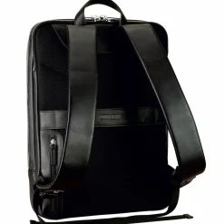 Best Leonhard Heyden Montreal Business-Rucksack Leder 44 cm Laptopfach schwarz