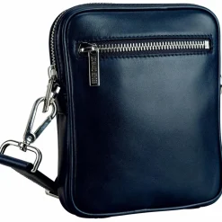 Discount Leonhard Heyden Montreal Umhängetasche Leder 21 cm navy
