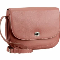 New Leonhard Heyden Nizza Umhängetasche Leder 29 cm altrosa