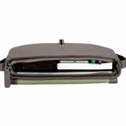 Best Leonhard Heyden Nizza Umhängetasche Leder 29 cm taupe