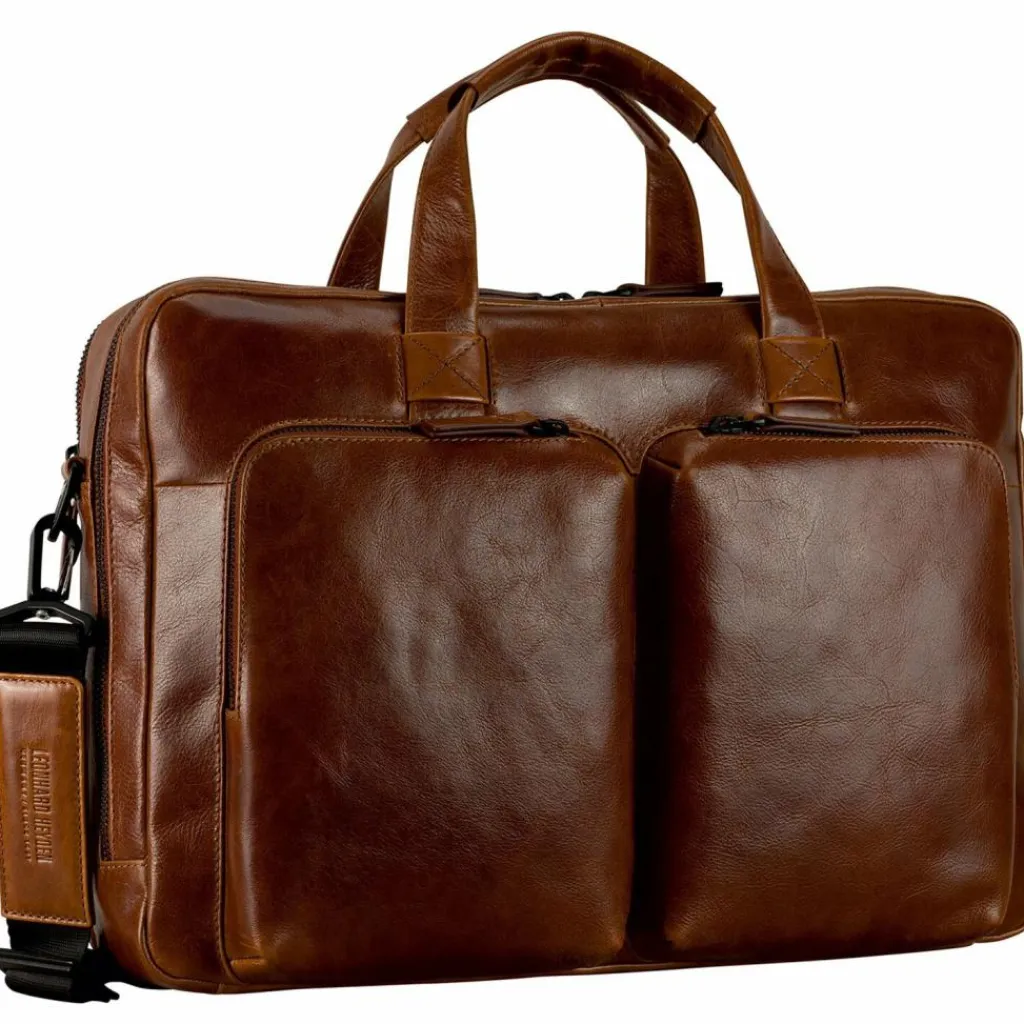 Leonhard Heyden Porto Aktentasche Leder 39 cm