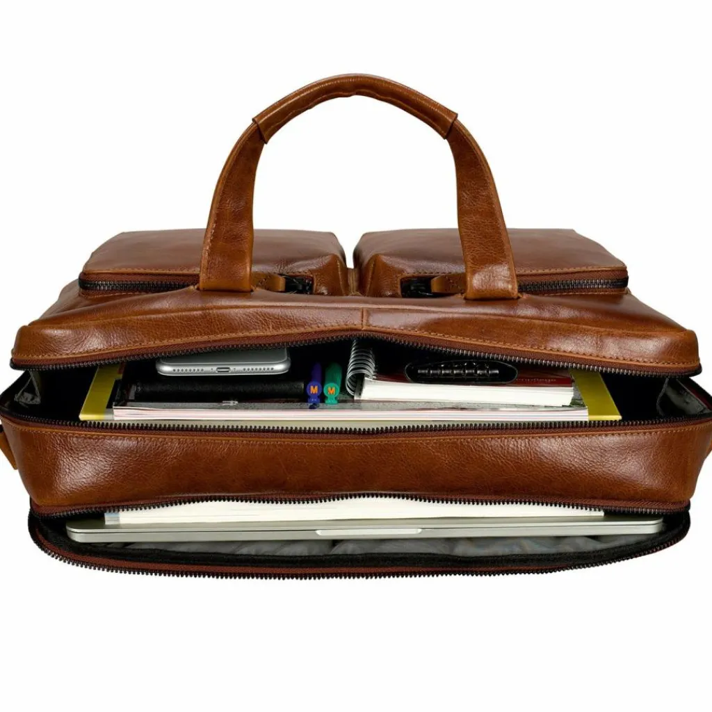 Leonhard Heyden Porto Aktentasche Leder 39 cm