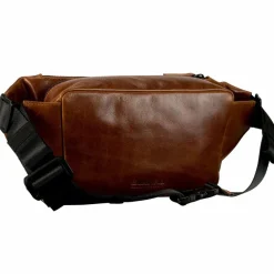 Leonhard Heyden Gürteltaschen<Porto Gürteltasche Leder 28 cm braun