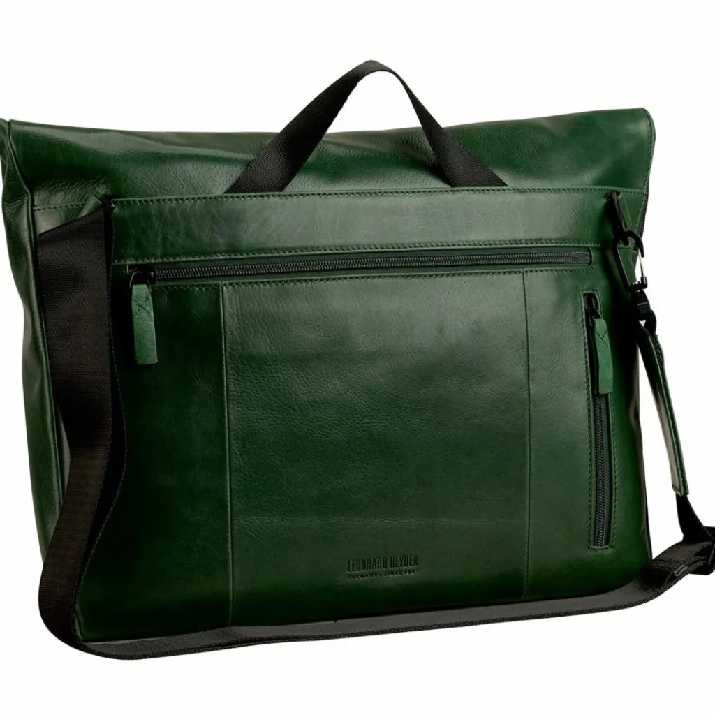 Leonhard Heyden Porto Messenger Leder 38 cm