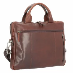 Leonhard Heyden Laptoptaschen|Aktentaschen<Roma Aktentasche Leder 38 cm Laptopfach braun