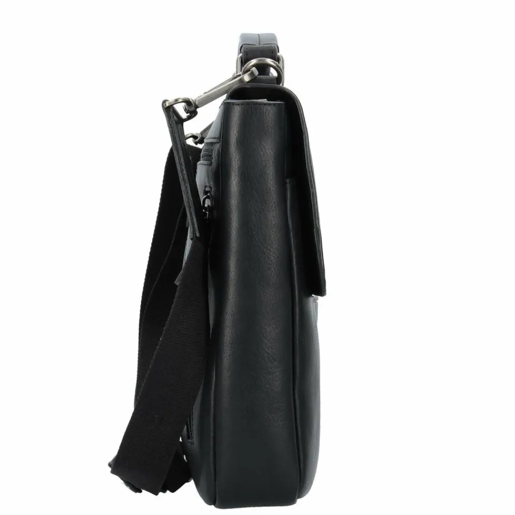 Leonhard Heyden Laptoptaschen|Aktentaschen<Roma Aktentasche Leder 37 cm Laptopfach schwarz