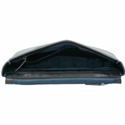 Leonhard Heyden Laptoptaschen|Aktentaschen<Roma Aktentasche Leder 37 cm Laptopfach schwarz