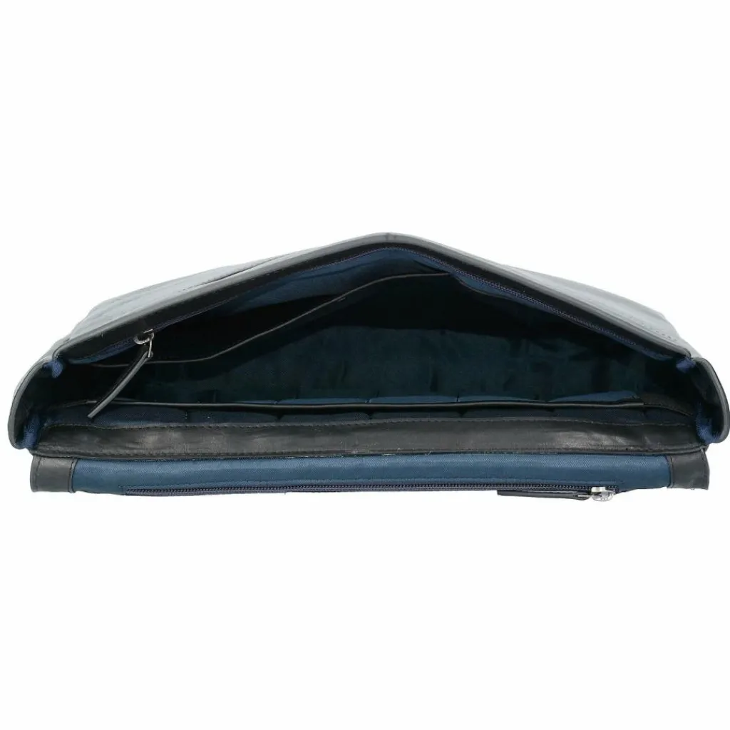 Leonhard Heyden Laptoptaschen|Aktentaschen<Roma Aktentasche Leder 37 cm Laptopfach schwarz