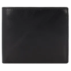 Leonhard Heyden Roma Geldbörse Leder 11.5 cm schwarz
