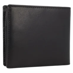 Leonhard Heyden Roma Geldbörse Leder 11.5 cm schwarz