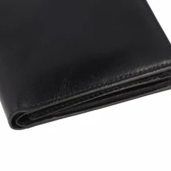 Leonhard Heyden Roma Geldbörse Leder 11.5 cm schwarz