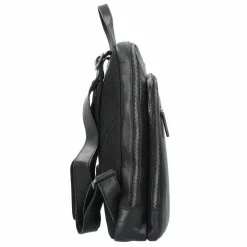Leonhard Heyden Lederrucksäcke|Business-Rucksäcke<Roma Rucksack Leder 40 cm Laptopfach schwarz