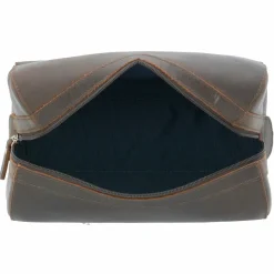 Outlet Leonhard Heyden Salisbury Kulturbeutel Leder 25 cm braun