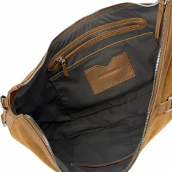 LES VISIONNAIRES Enya Schultertasche Leder 46 cm