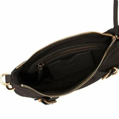 Discount LES VISIONNAIRES Enya Schultertasche Leder 26 cm chocolate brown