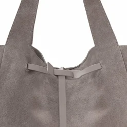 LES VISIONNAIRES Garbriella Shopper Tasche Leder 40 cm