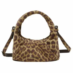 LES VISIONNAIRES Henkeltaschen<Greta Mini Essential Handtasche Leder 23 cm leo print