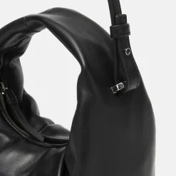 Sale LES VISIONNAIRES Greta Mini Essential Handtasche Leder 23 cm black