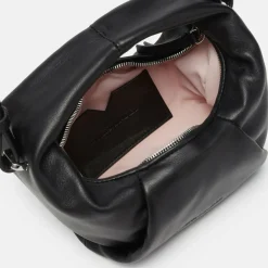 Sale LES VISIONNAIRES Greta Mini Essential Handtasche Leder 23 cm black