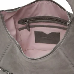 LES VISIONNAIRES Schultertaschen|Henkeltaschen<Jade Cozy Chain Schultertasche Leder 38 cm dimgrey