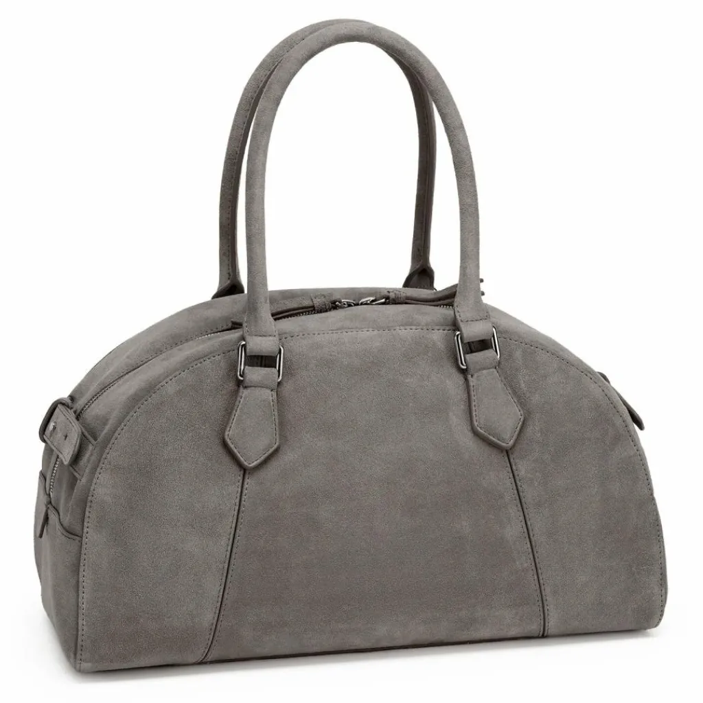 Hot LES VISIONNAIRES Odette Cozy Chain Schultertasche Leder 38 cm dimgrey