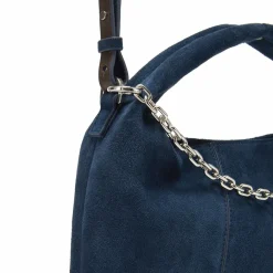 Outlet LES VISIONNAIRES Sadie Cozy Chain Handtasche Leder 37 cm midnight