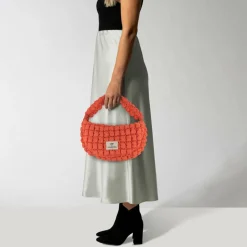 LES VISIONNAIRES Unio Banana Schultertasche 42 cm strong orange