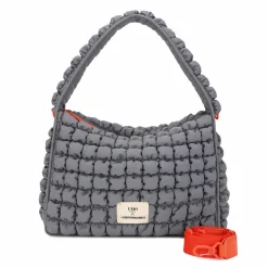 Outlet LES VISIONNAIRES Unio Hobo Schultertasche 47 cm graphite