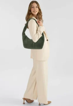 Liebeskind Henkeltaschen|Schultertaschen<Bo Schultertasche Leder 35 cm forest