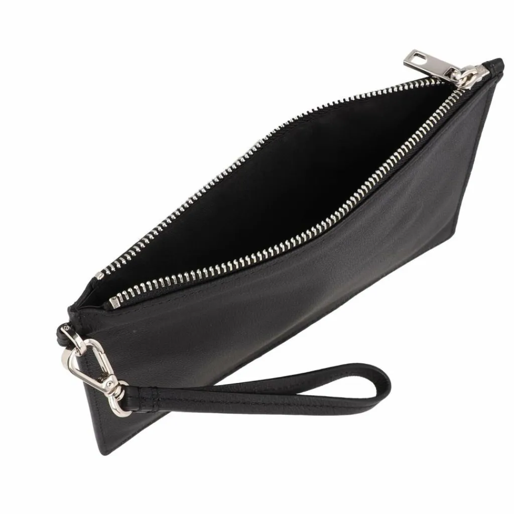 Liebeskind Henkeltaschen|Abendtaschen & Clutches<Clutch Tasche Leder 22.5 cm black
