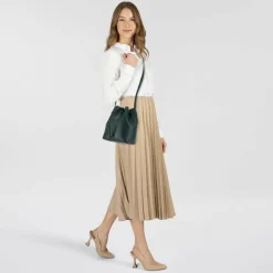 Liebeskind Umhängetaschen|Beuteltaschen<Dancing Letters Beuteltasche S Leder 12 cm mystic river