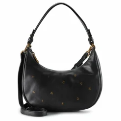 Outlet Liebeskind Dancing Letters Schultertasche XS Leder 23 cm black