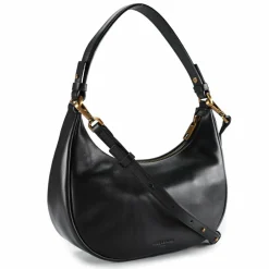 Outlet Liebeskind Dancing Letters Schultertasche XS Leder 23 cm black