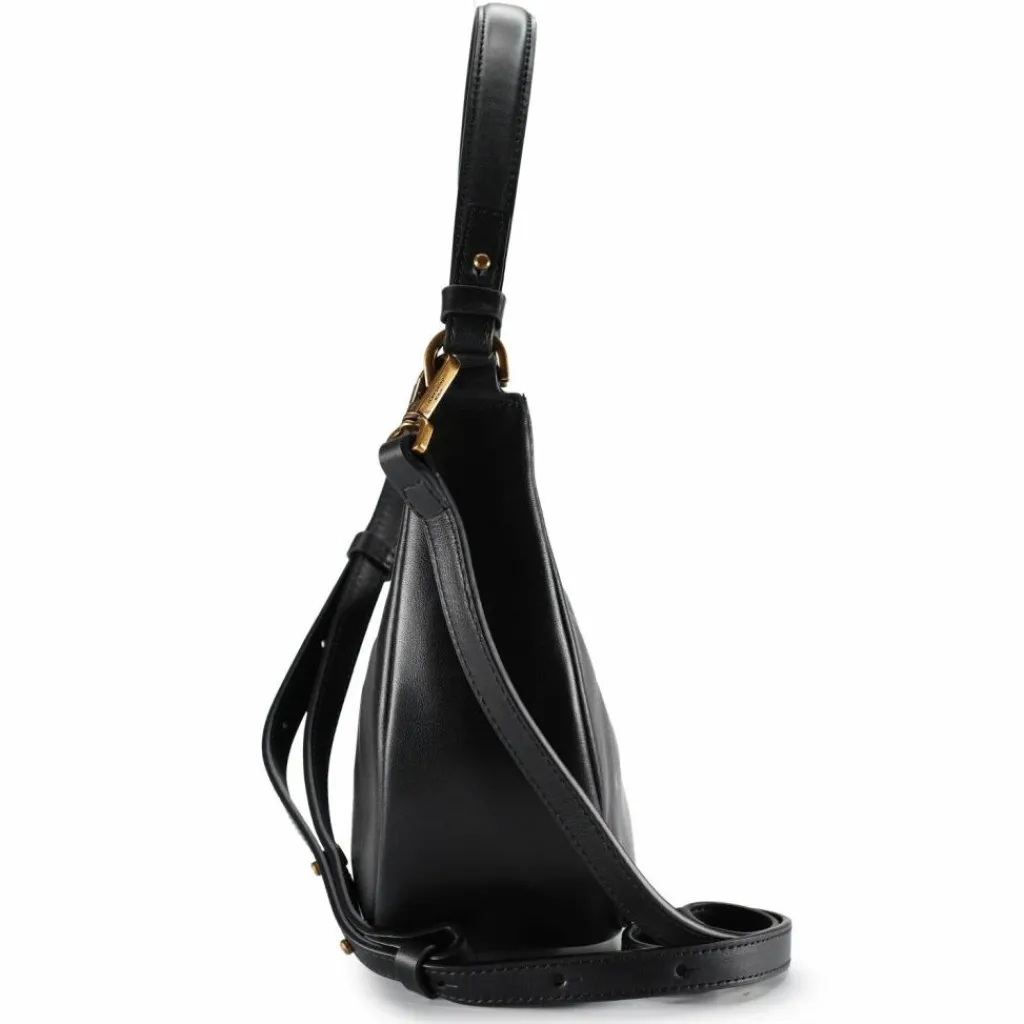 Outlet Liebeskind Dancing Letters Schultertasche XS Leder 23 cm black