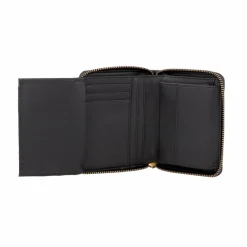 Liebeskind Damengeldbörsen Querformat<Dancing Letters Conny Geldbörse Leder 12.5 cm black